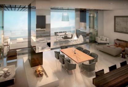 Interior rendering of One88